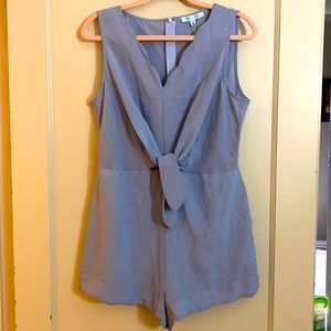 NWT; She and Sky Romper; Blue; size L